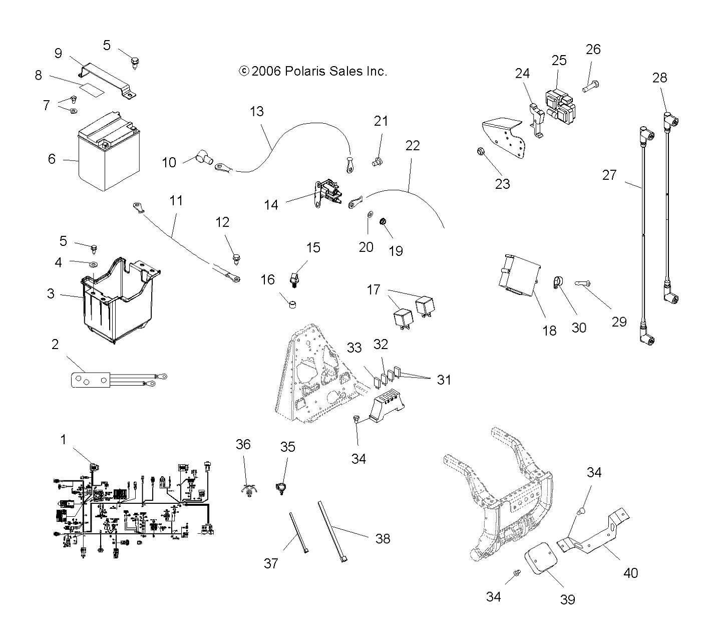 Part Number : 4010595 BATTERY-30AH 12 VOLT AGM-SEALE