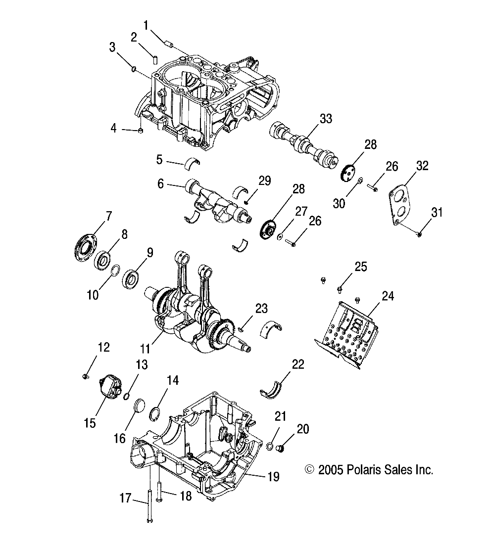 Foto diagrama Polaris que contem a peça 2202916