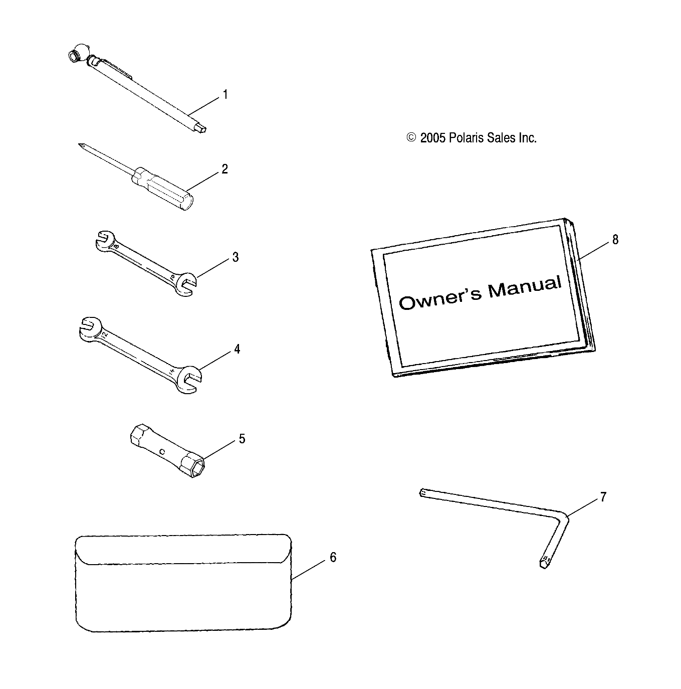 Part Number : 9920374 MAN-OWN 07 SPRTSMN 700/800 EFI