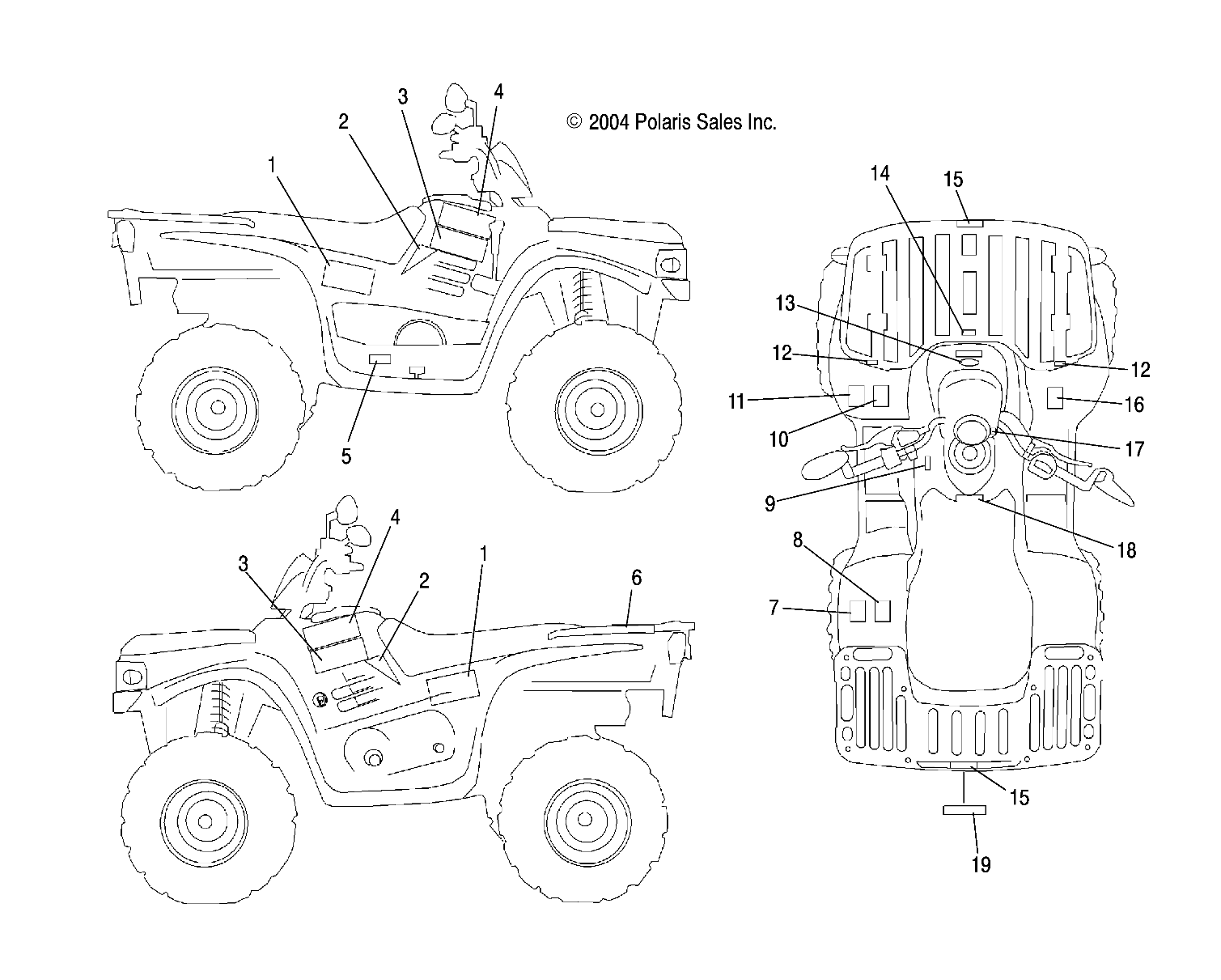 Part Number : 7173026 DECAL-WARN DISCRETIONARY