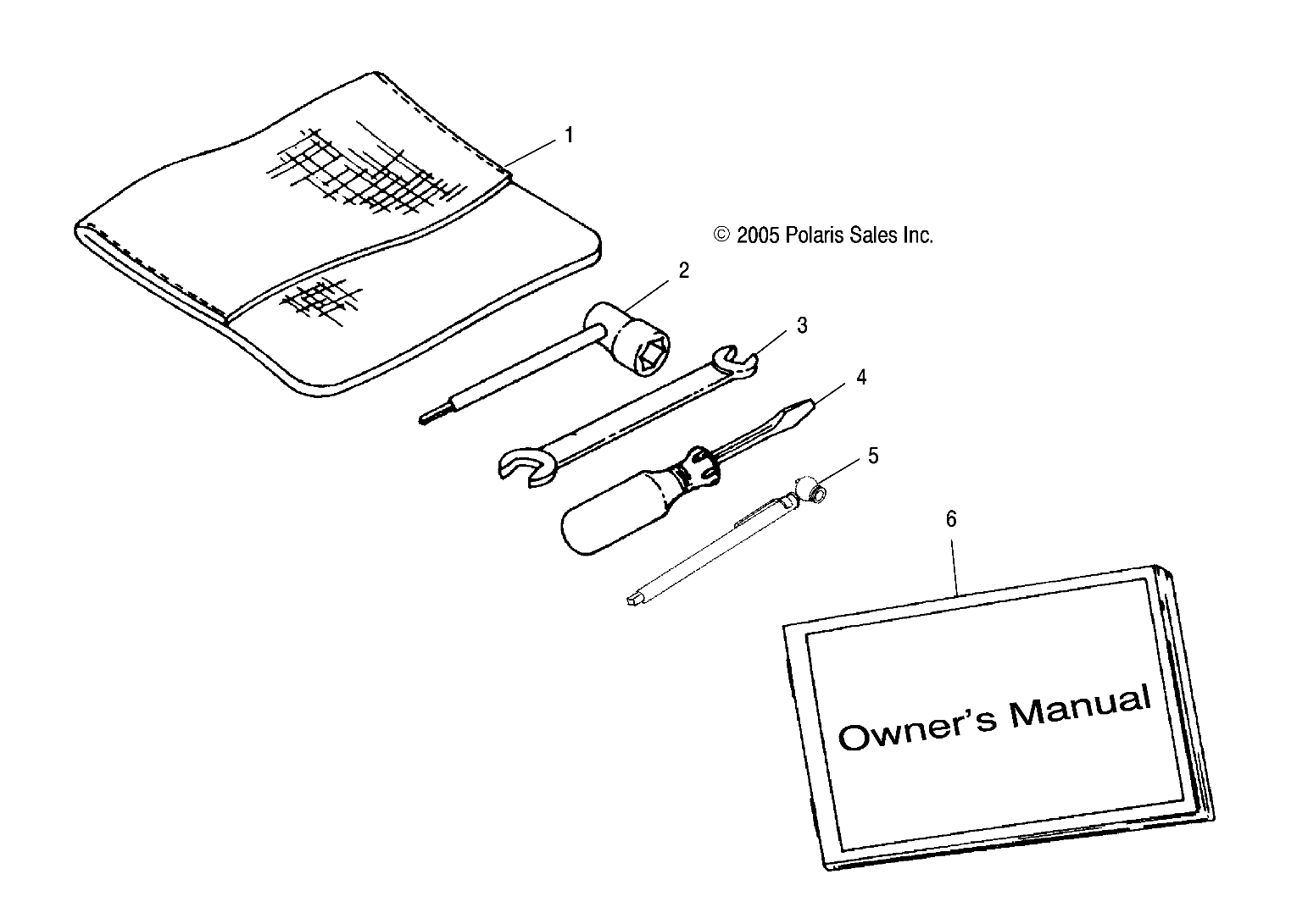 Part Number : 2870463 TOOL KIT