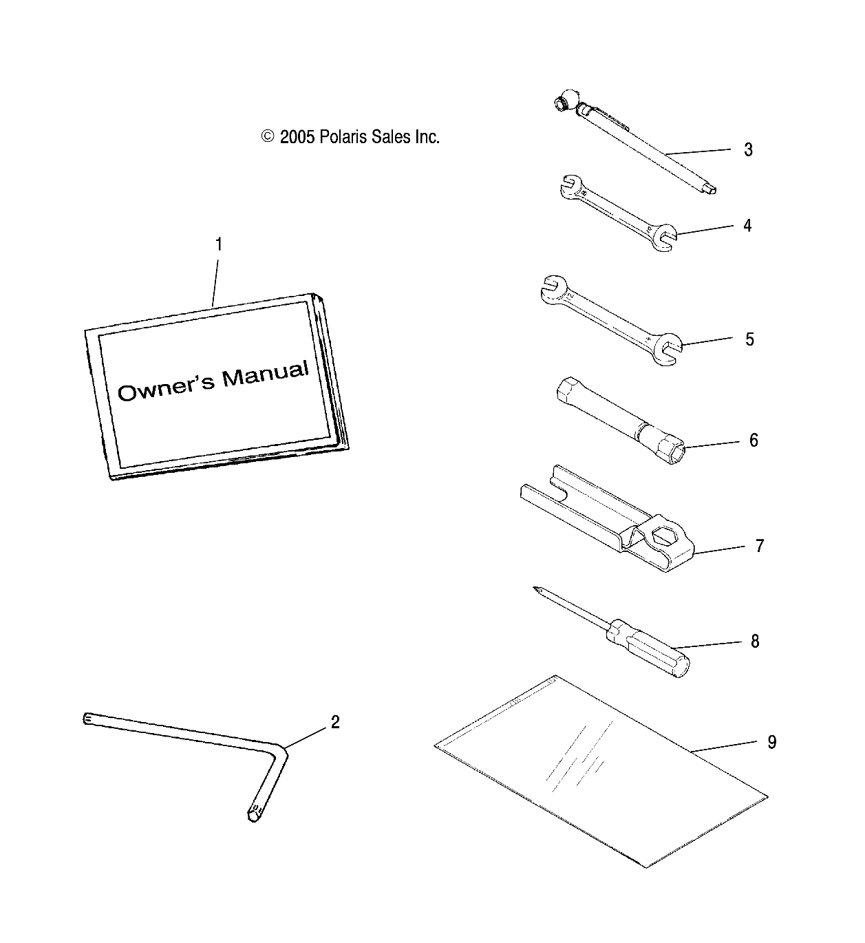 Part Number : 9920765 MAN-OWN 07 SCRAMBLER 500 4X4