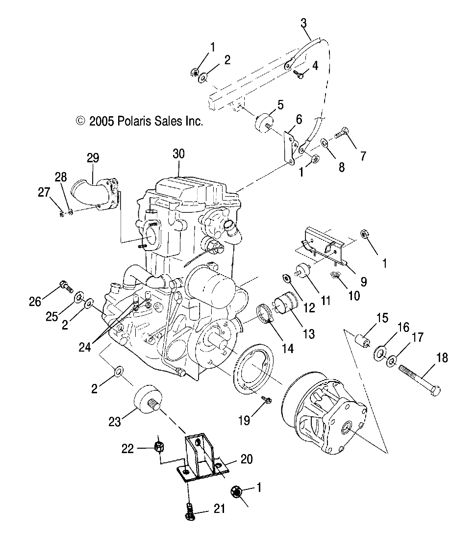 Part Number : 1261391-029 MANIFOLD BLK