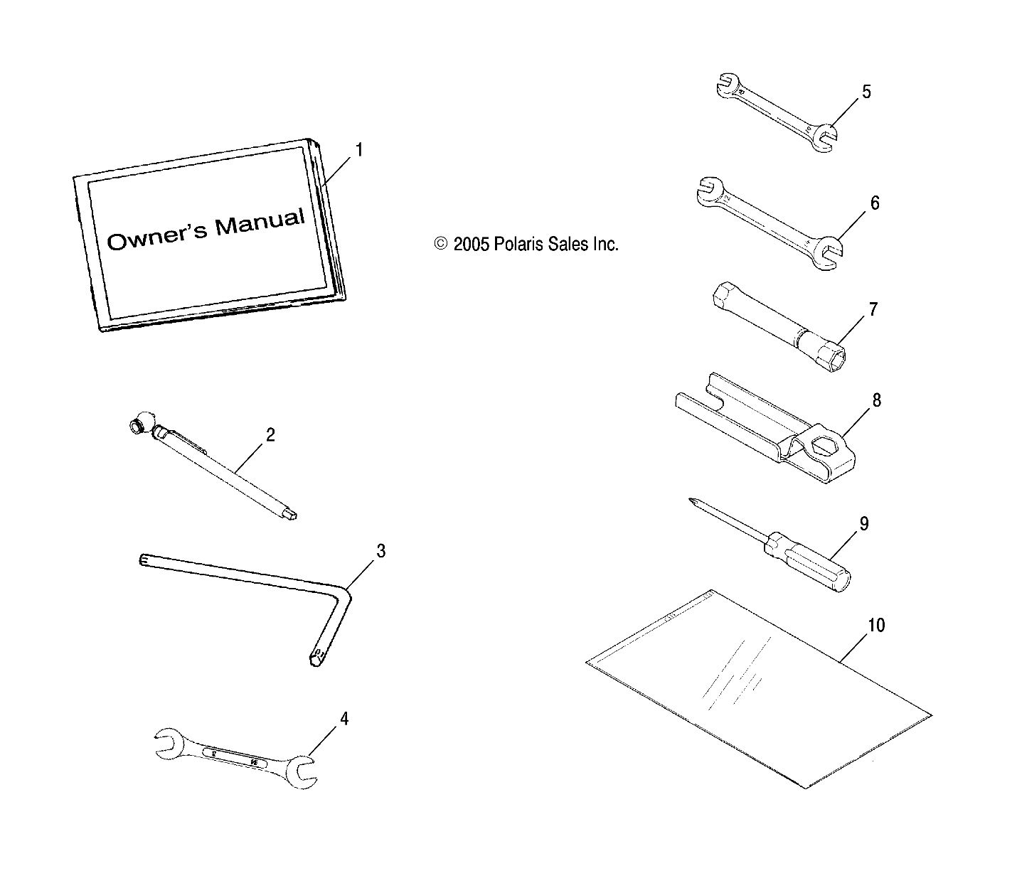 Part Number : 9920775 MAN-OWN 07 SPORTSMAN 6X6