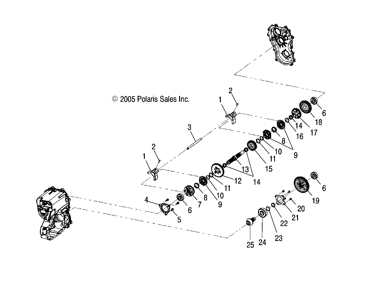 Foto diagrama Polaris que contem a peça 3234912