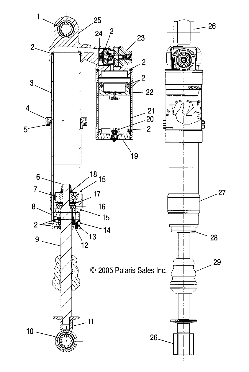 Part Number : 1500748 SHAFT  229-07-022