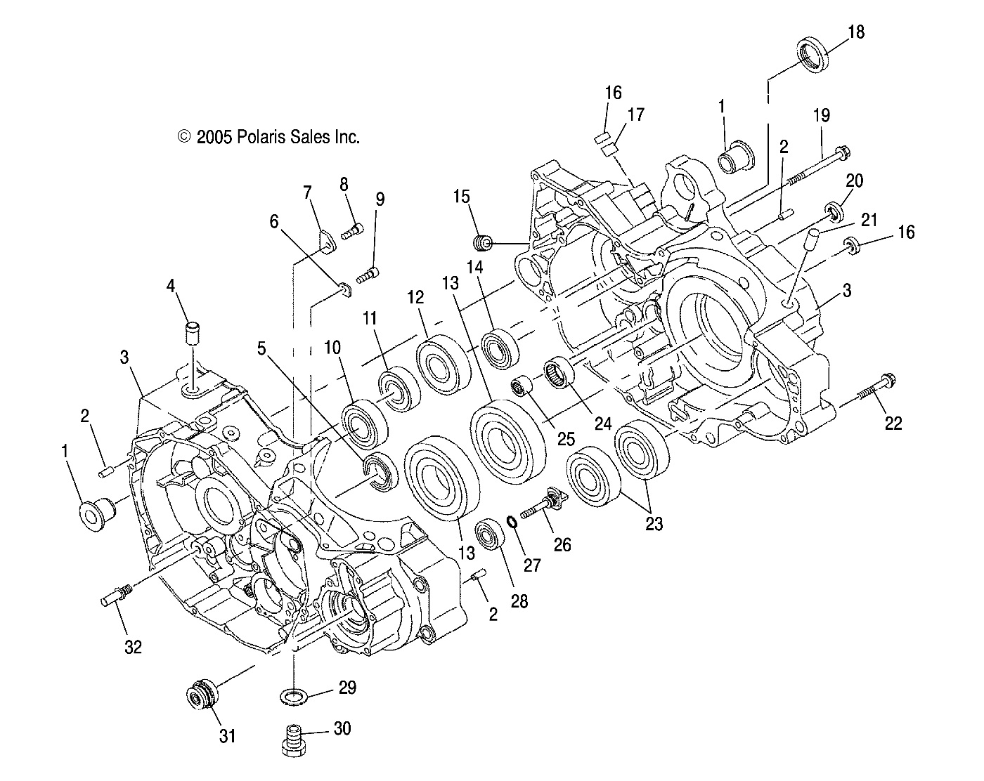 Part Number : 3089679 CRANKCASE ASSEMBLY