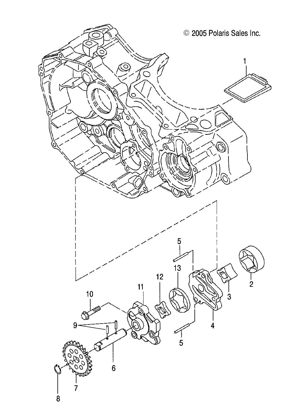 Part Number : 3089447 ASM. OIL PUMP