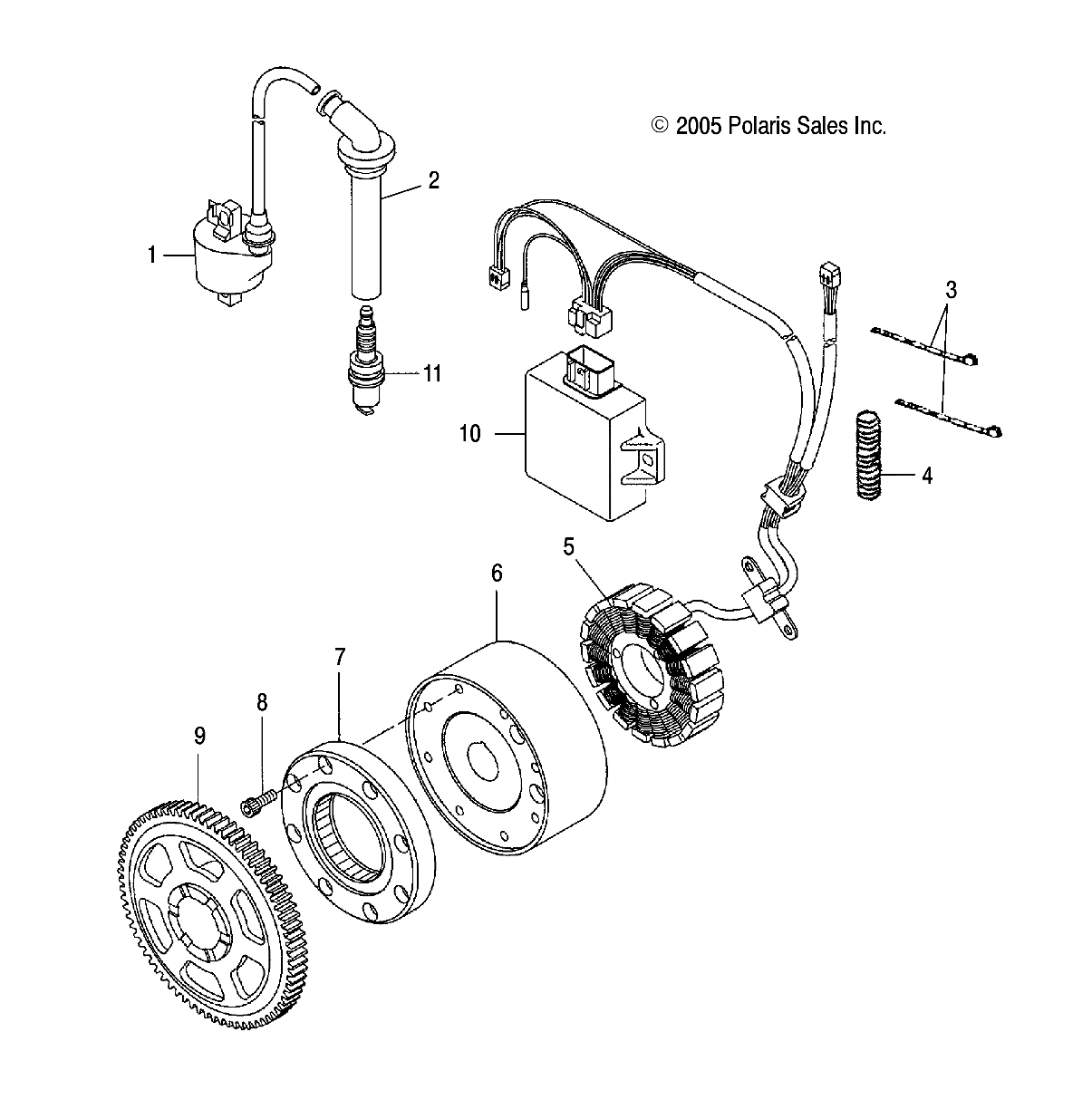 Part Number : 3089612 STATOR ASSEMBLY