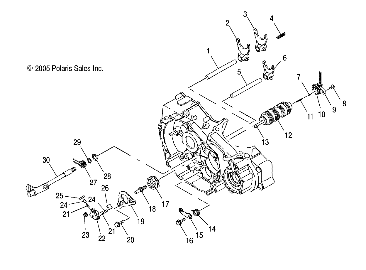 Part Number : 3089778 ASM. SHIFT DRUM