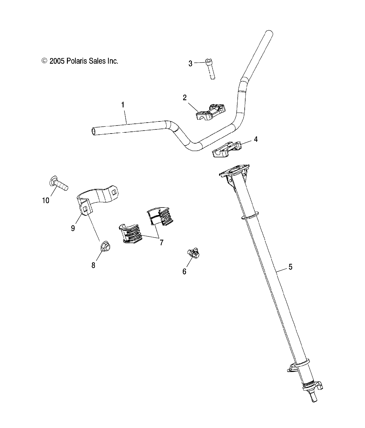 Part Number : 5631892 HANDLEBAR BLOCK