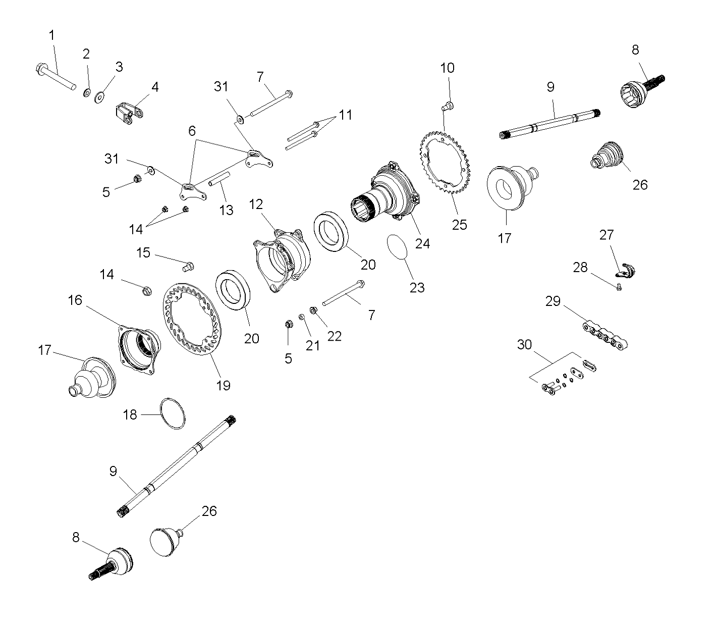 Part Number : 5334873 SLEEVE-FLOAT PIVOT HOUSING