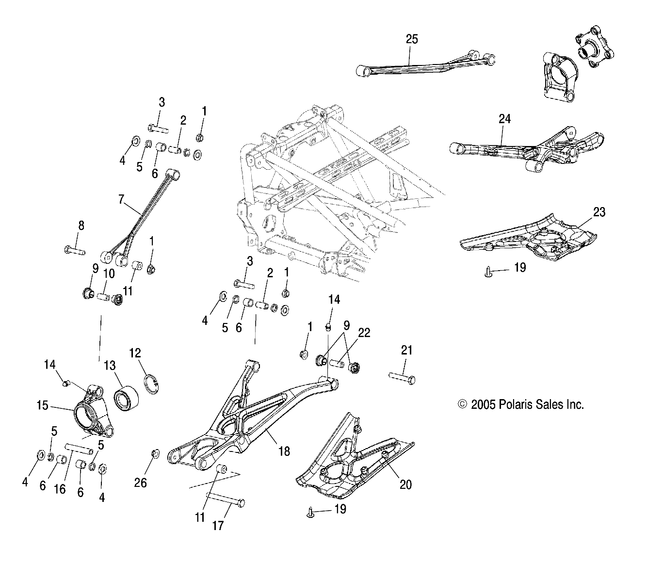 Part Number : 5334820 CARRIER WHEEL BEARING SHAFT