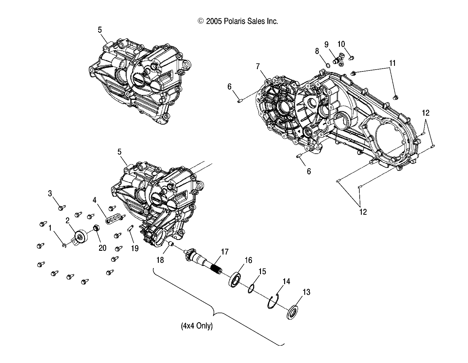 Part Number : 3234304 CASE RH MACH