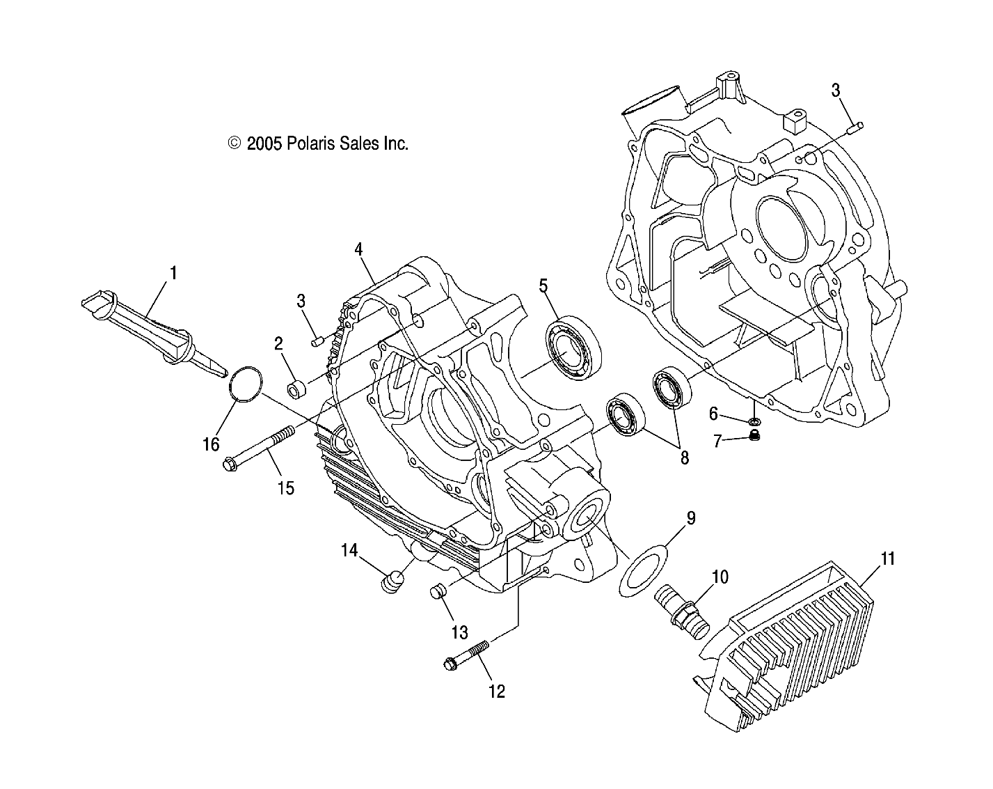 Part Number : 3089971 CONNECTOR-OIL COOLER