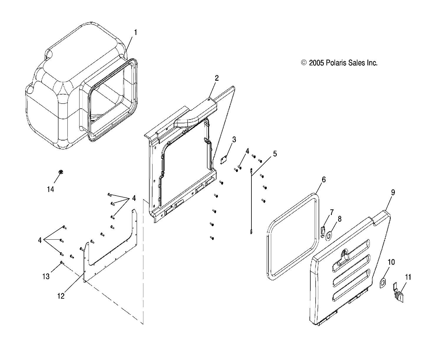 Part Number : 7081317 LATCH  1/4 TURN