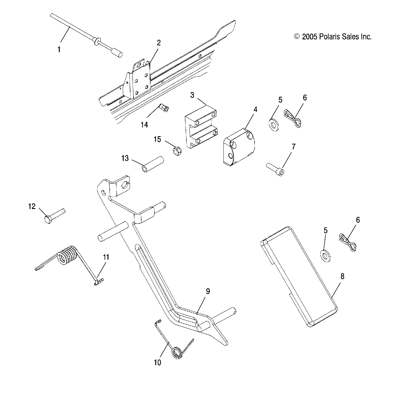 Part Number : 5135410 THROTTLE SPACER  MACHINED