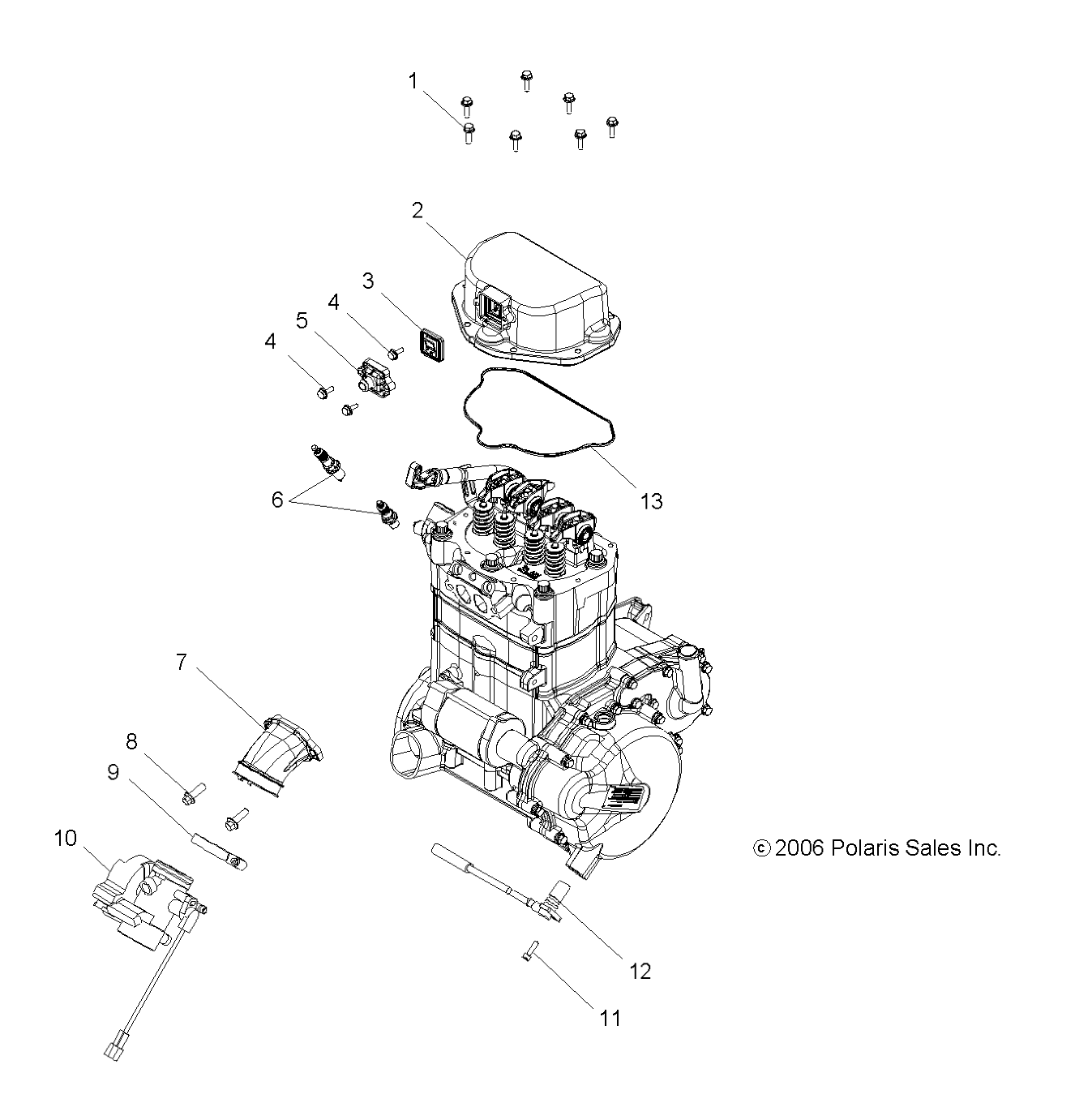 Part Number : 2410720 CRANK POSITION SENSOR