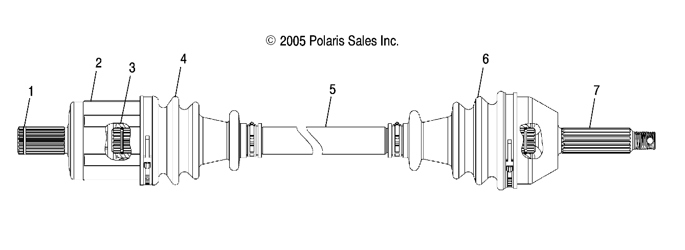 Part Number : 1590395 JOINT-CV FRONT INNER-NEAPCO