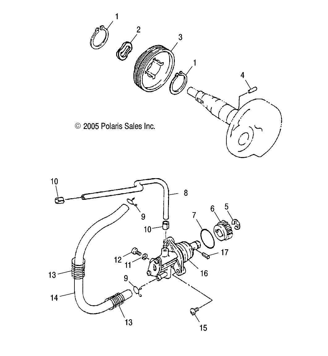 Part Number : 0450817 ASM-OIL PUMP 15000-131-001