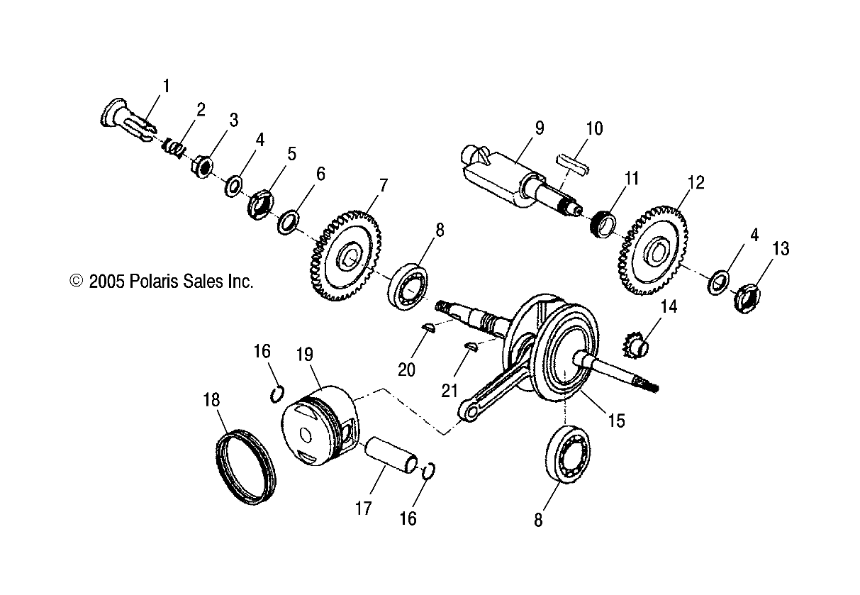 Part Number : 0452429 KEY-WOODRUFF