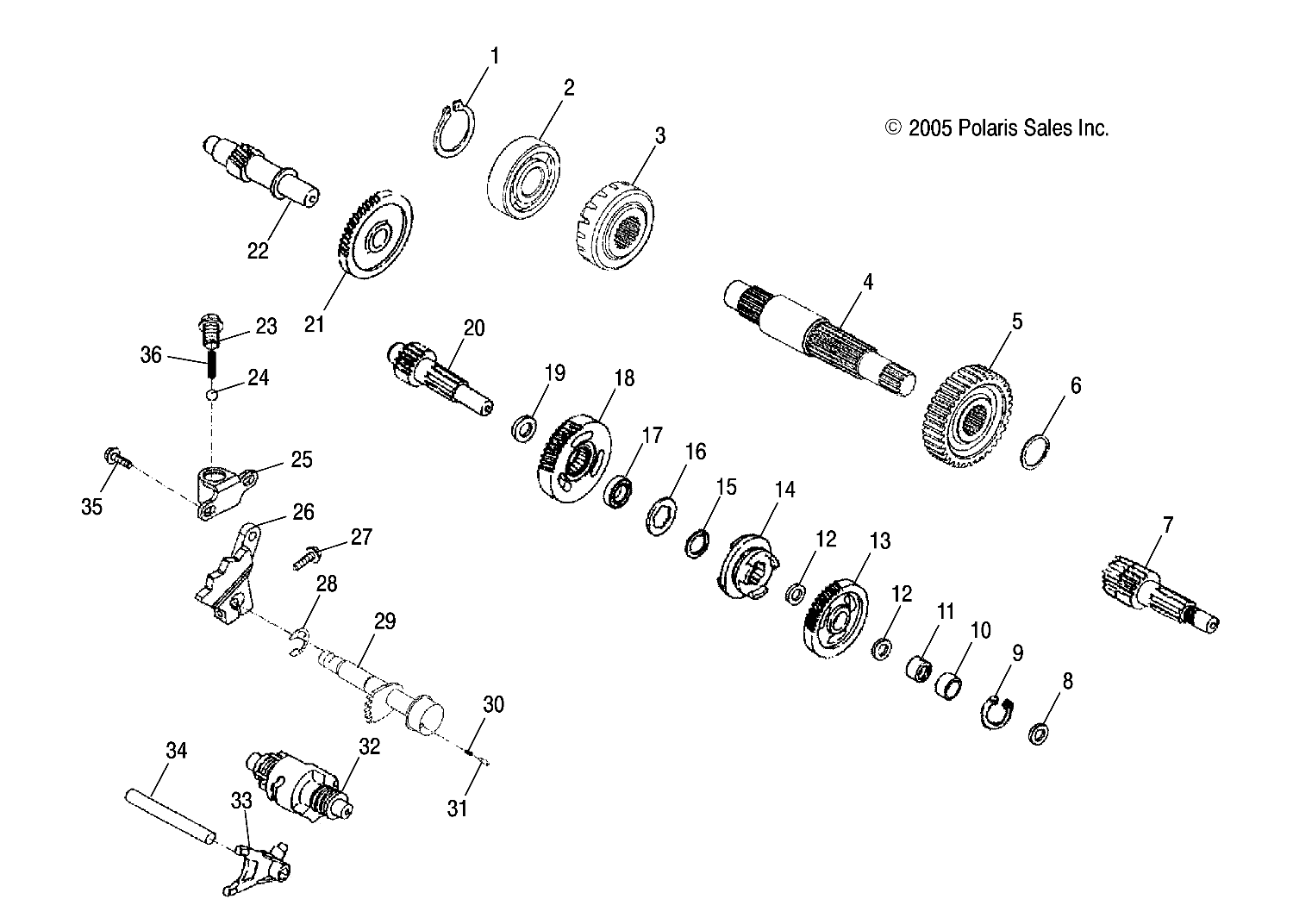 Part Number : 0453122 SHAFT-TRANSMISSION