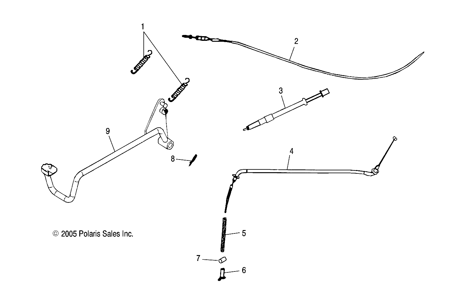 Part Number : 0452686 SPRING-BRAKE LEVER