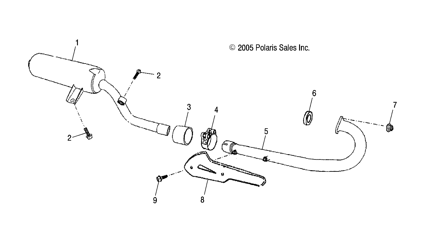 Part Number : 0453136 SILENCER-EXHAUST PIPE PHOENIX