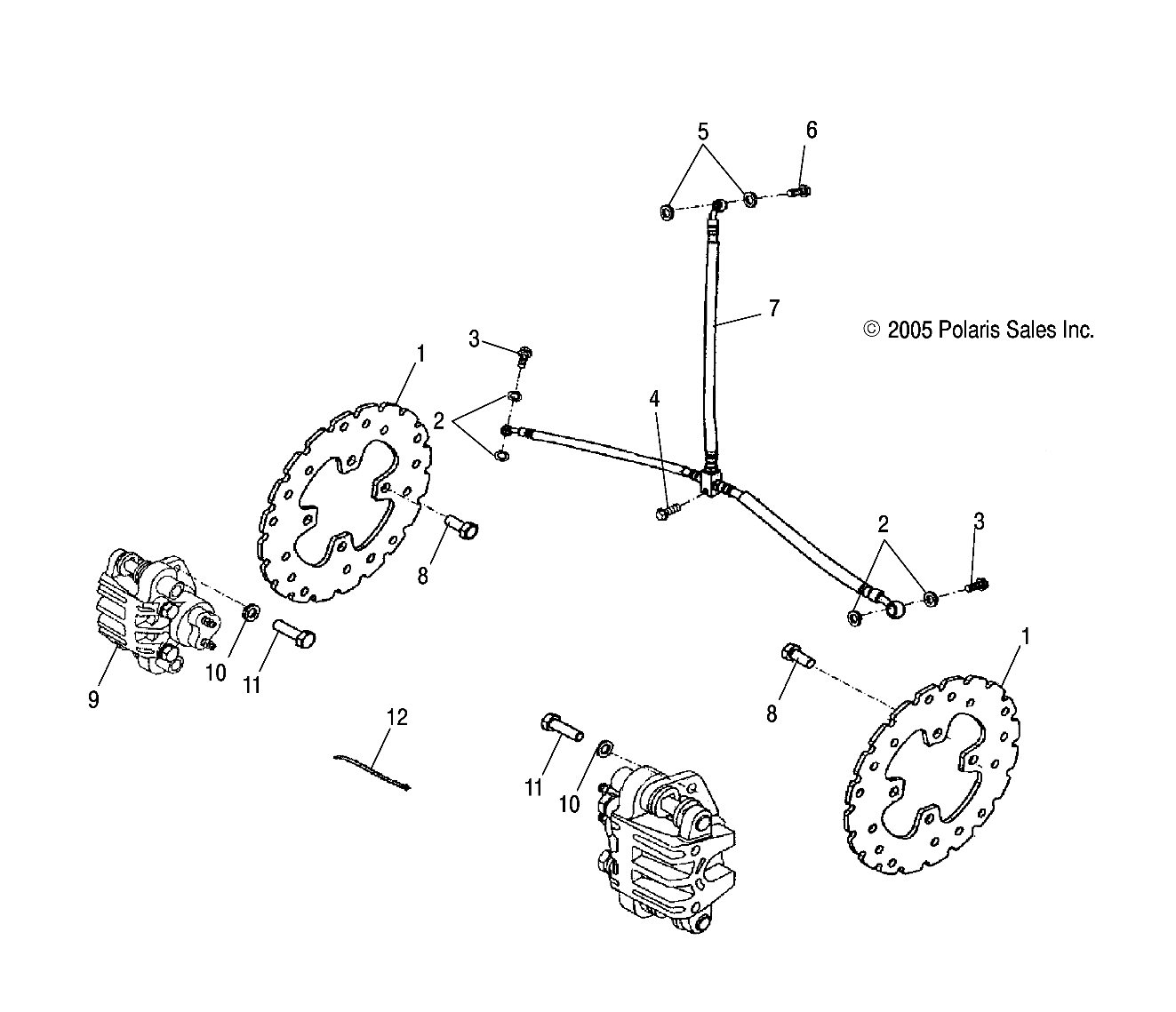 Part Number : 0453019 ASM-CALIPER RH