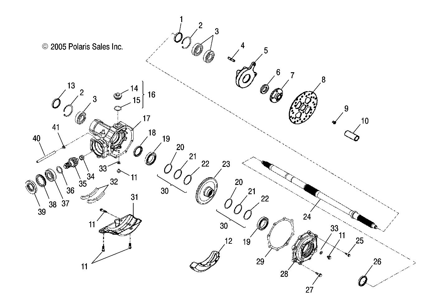 Part Number : 0452906 B0LT-STUD REAR BRAKE PHX QUAD