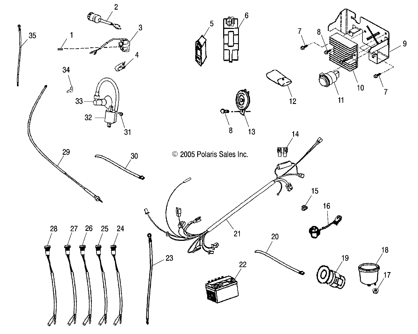 Part Number : 0454759 INDICATOR-WARNING