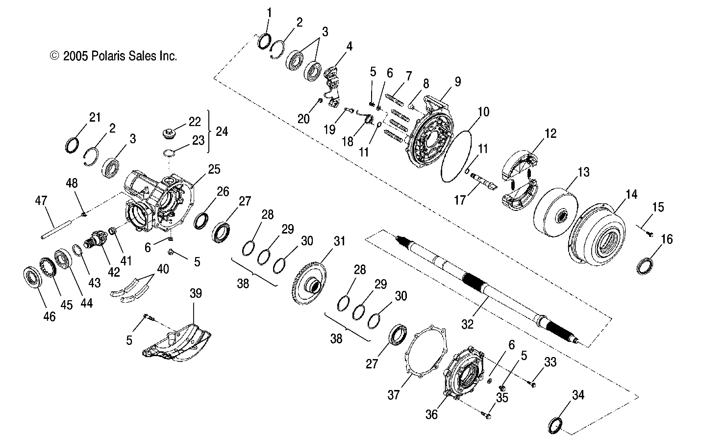 Part Number : 0453147 COVER-GEARCASE FINAL