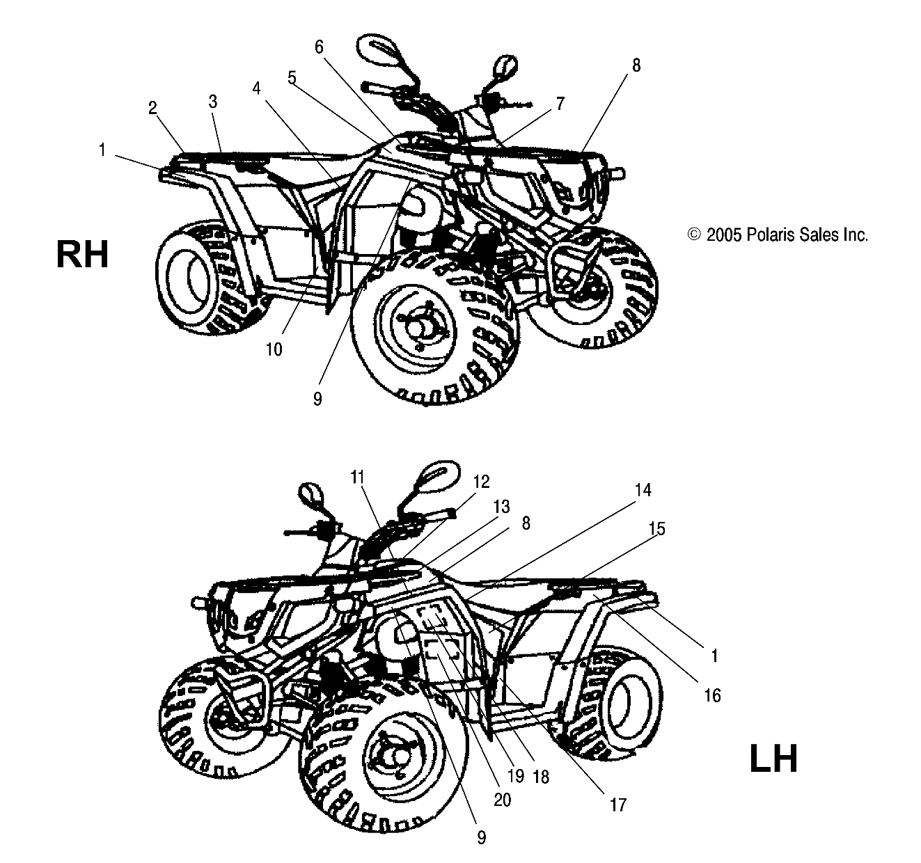 Part Number : 7173414 DECAL-AUTOMATIC  CLUTCH