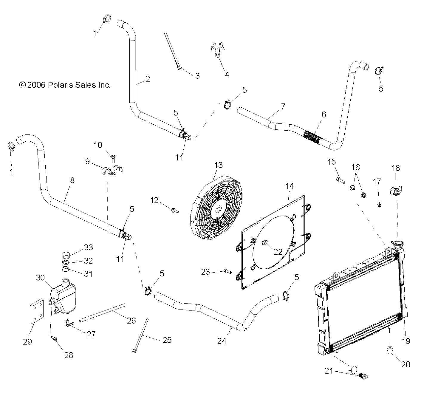 Part Number : 5412649 ENGINE OUTLET HOSE