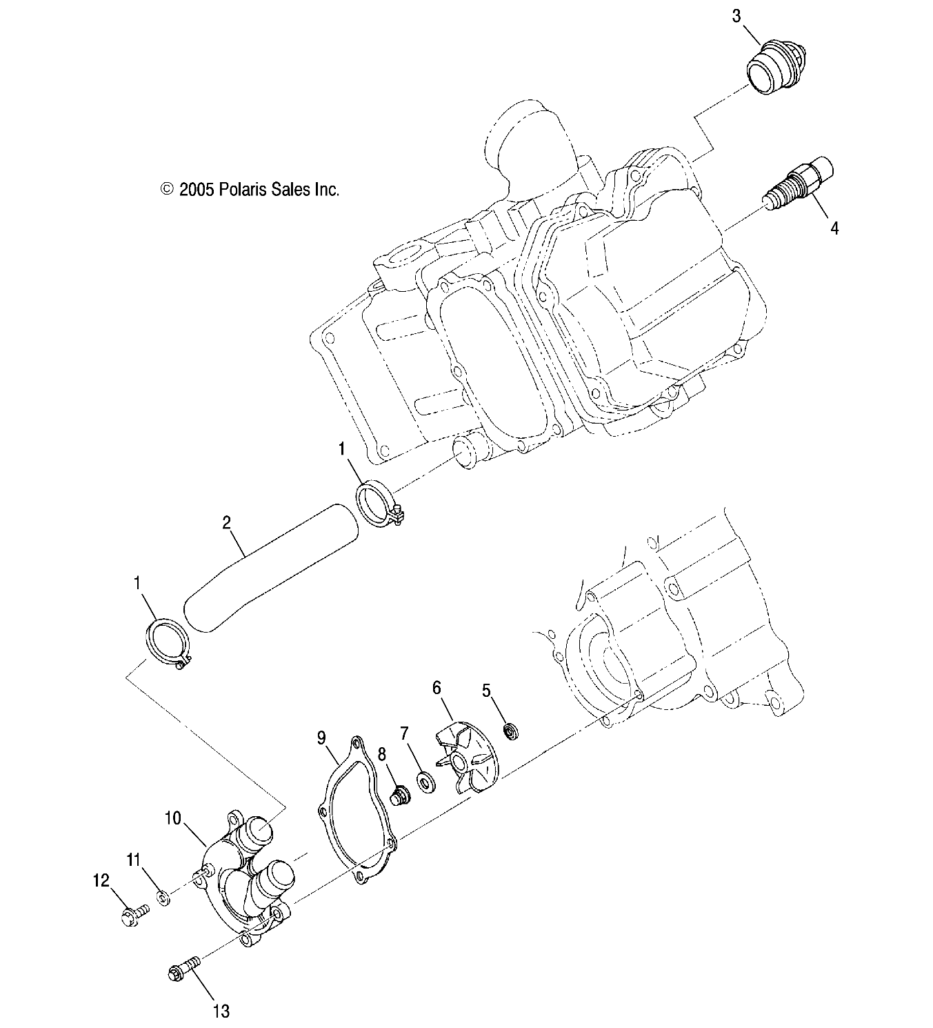 Part Number : 3089892 WATER TEMPERATURE SENSOR