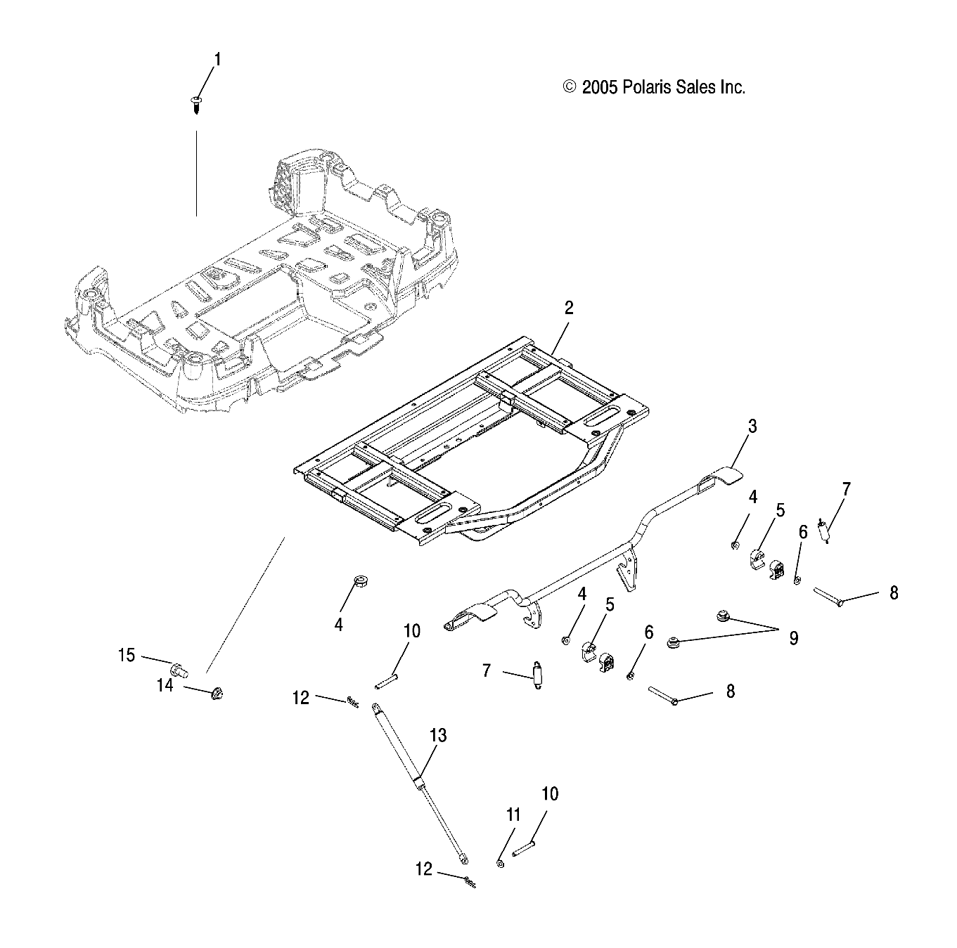 Part Number : 1015268-067 WELD-BOX LATCH TREK BLK