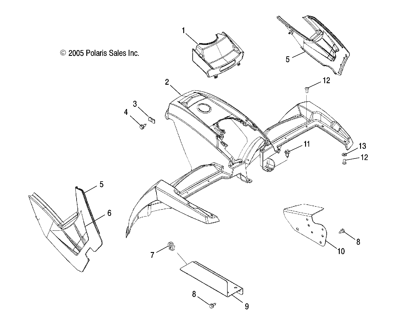 Part Number : 5813041 FOIL-SIDE PANEL RH