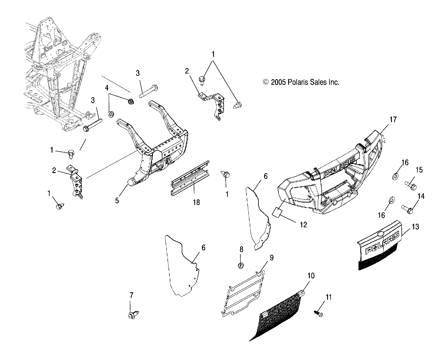 Part Number : 5247817 PLATE-WINCH MOUNT