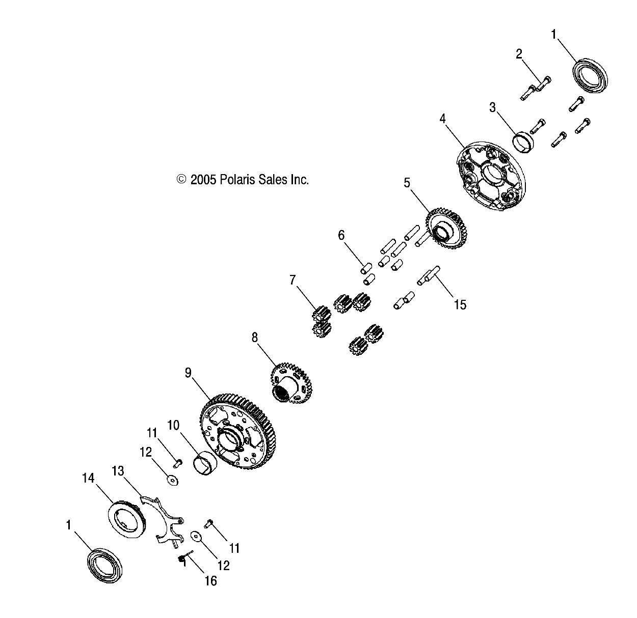 Part Number : 3234283 SHAFT  PLANET