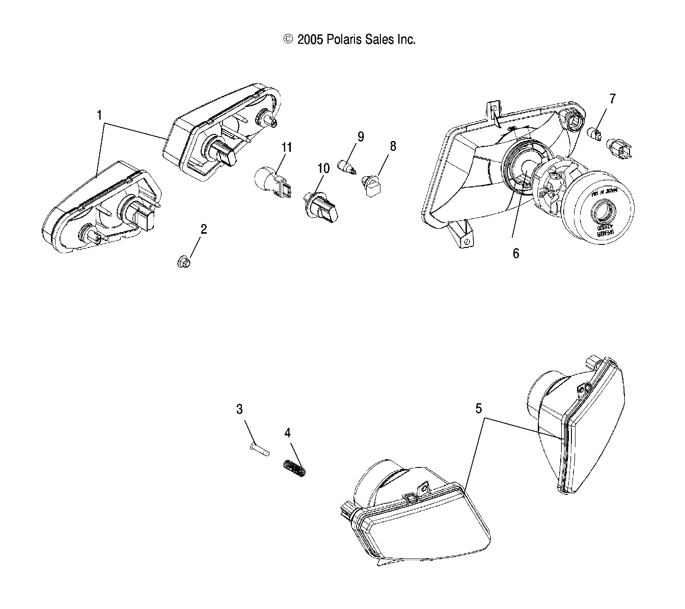 TAILLAMPS/HEADLIGHTS