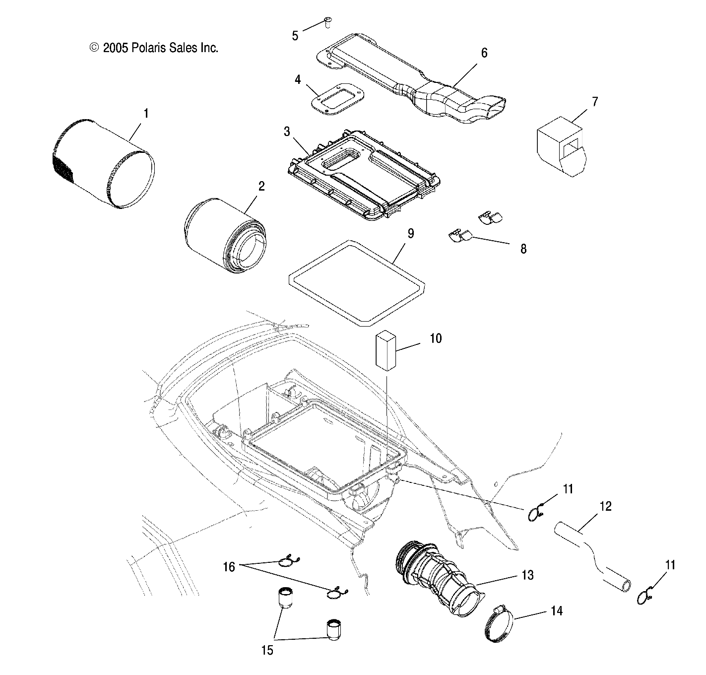 Part Number : 5521718 AIRBOX COVER SEAL