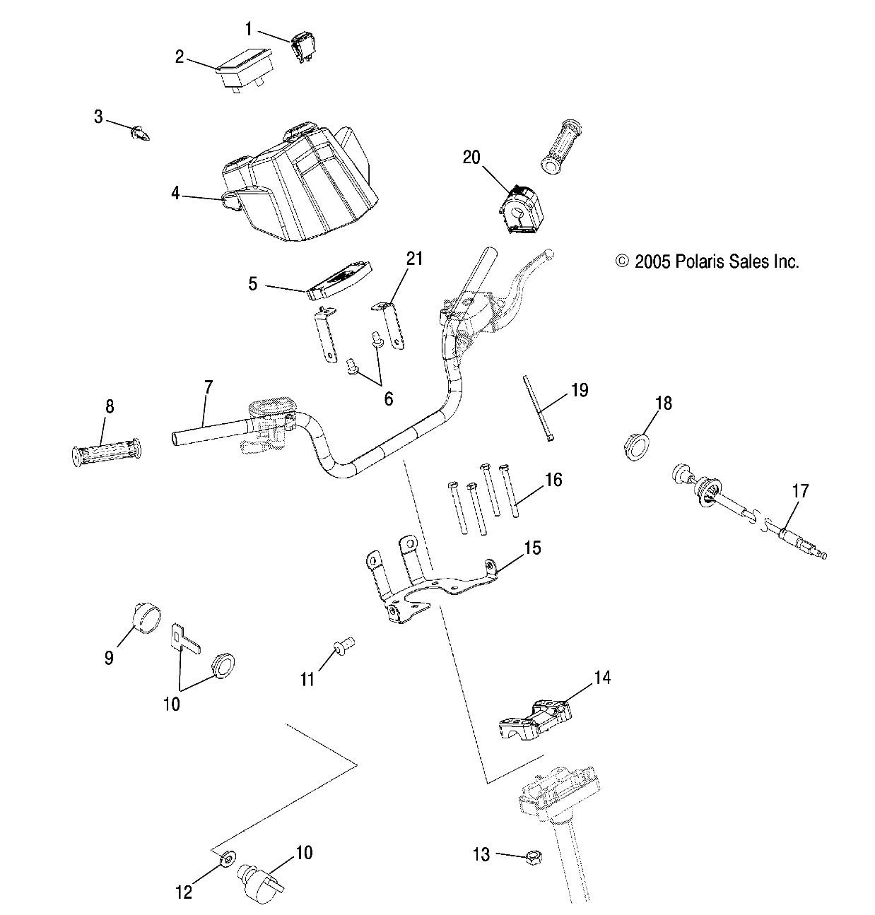 Part Number : 4011437 INDICATOR-TURN/HIGH BEAM