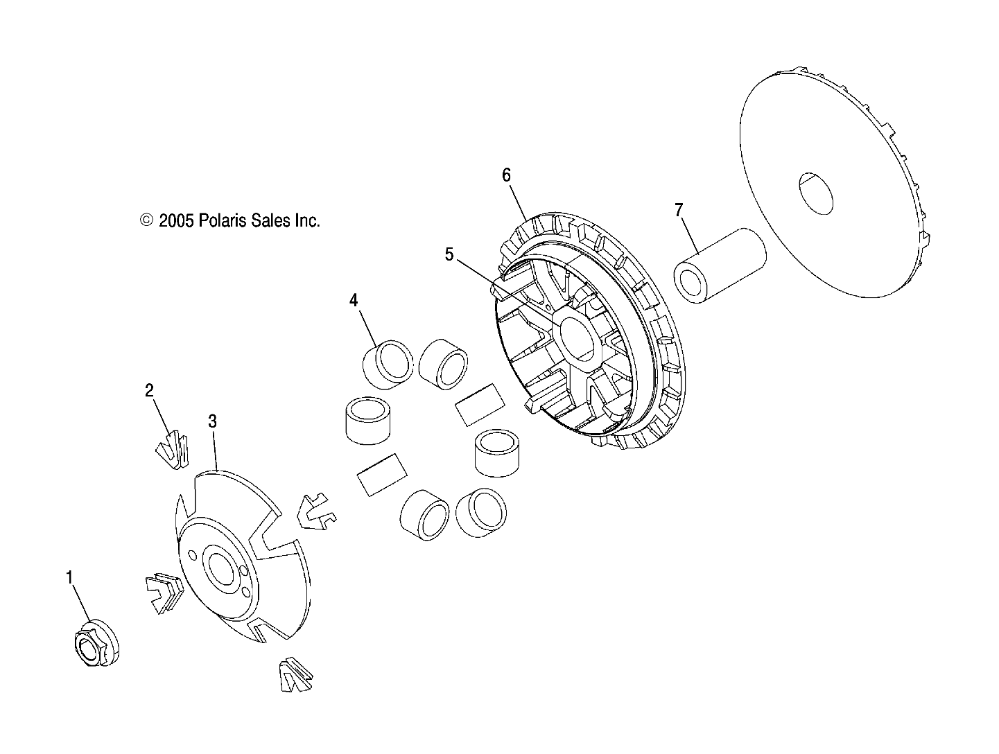Part Number : 2875563 T-TOOL CLUTCH