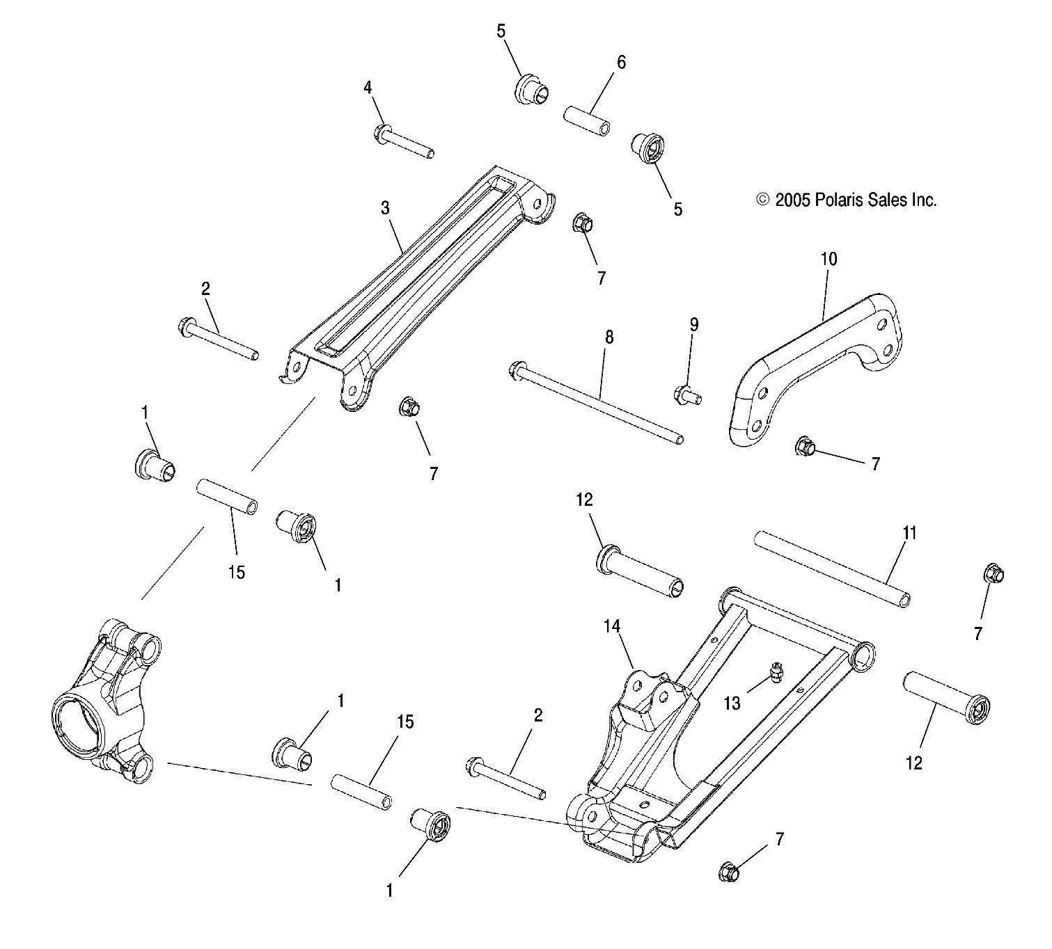 Part Number : 7518472 HEX HEAD FLANGE BOLT 10MM X 1.