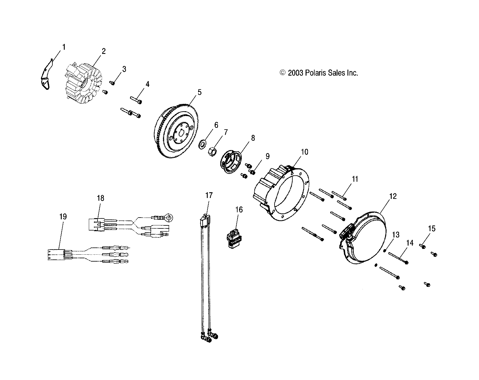 Part Number : 1202647 ASM-HOUSING RECOIL LOWER ATV