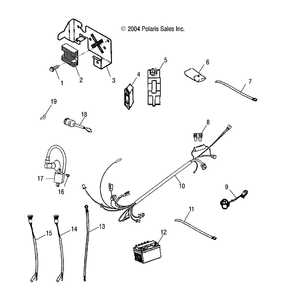 Part Number : 0452744 FUSE-HARNESS MAIN PHOENIX