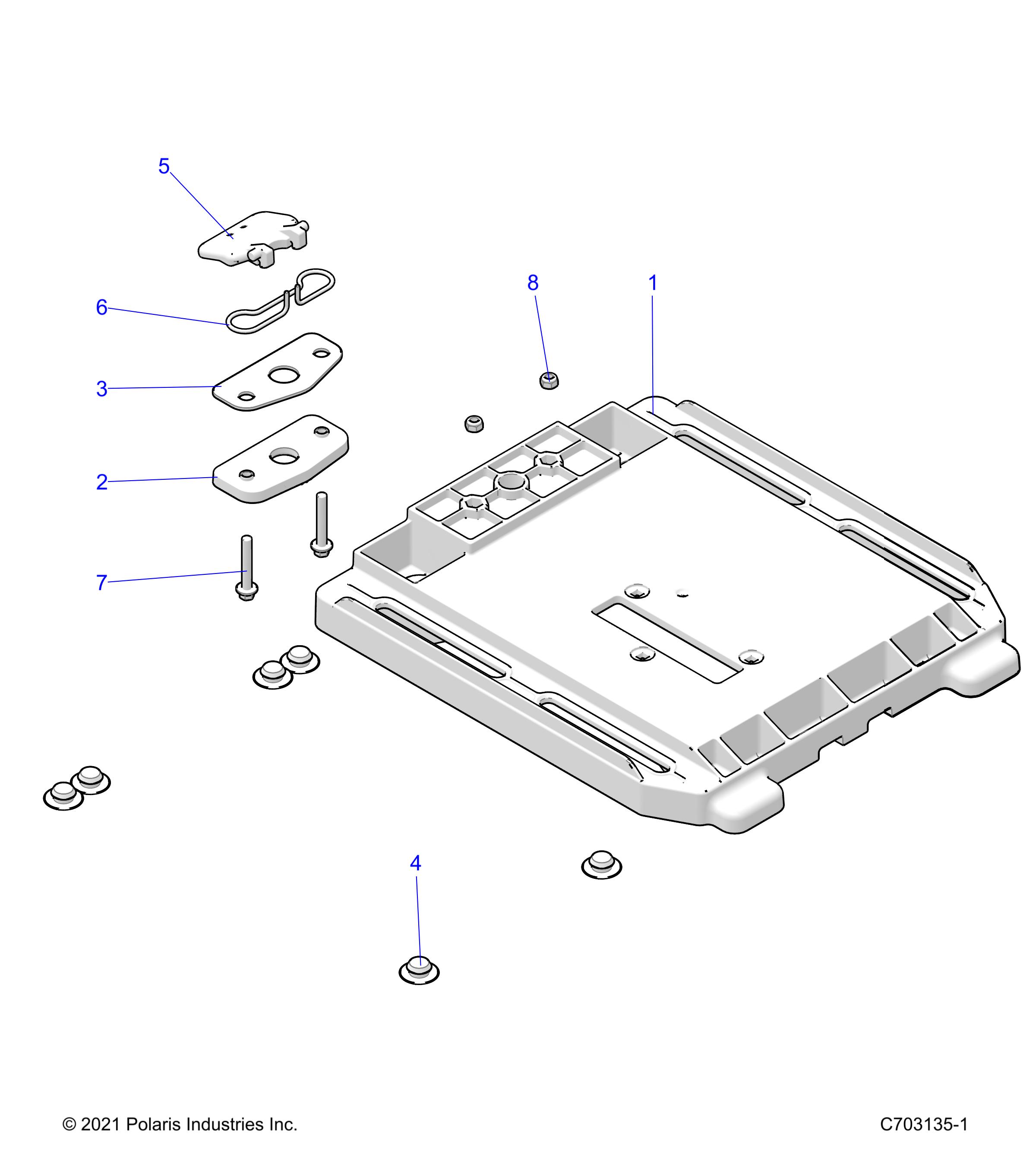 Part Number : 5413441 SEAT BASE GROMMET