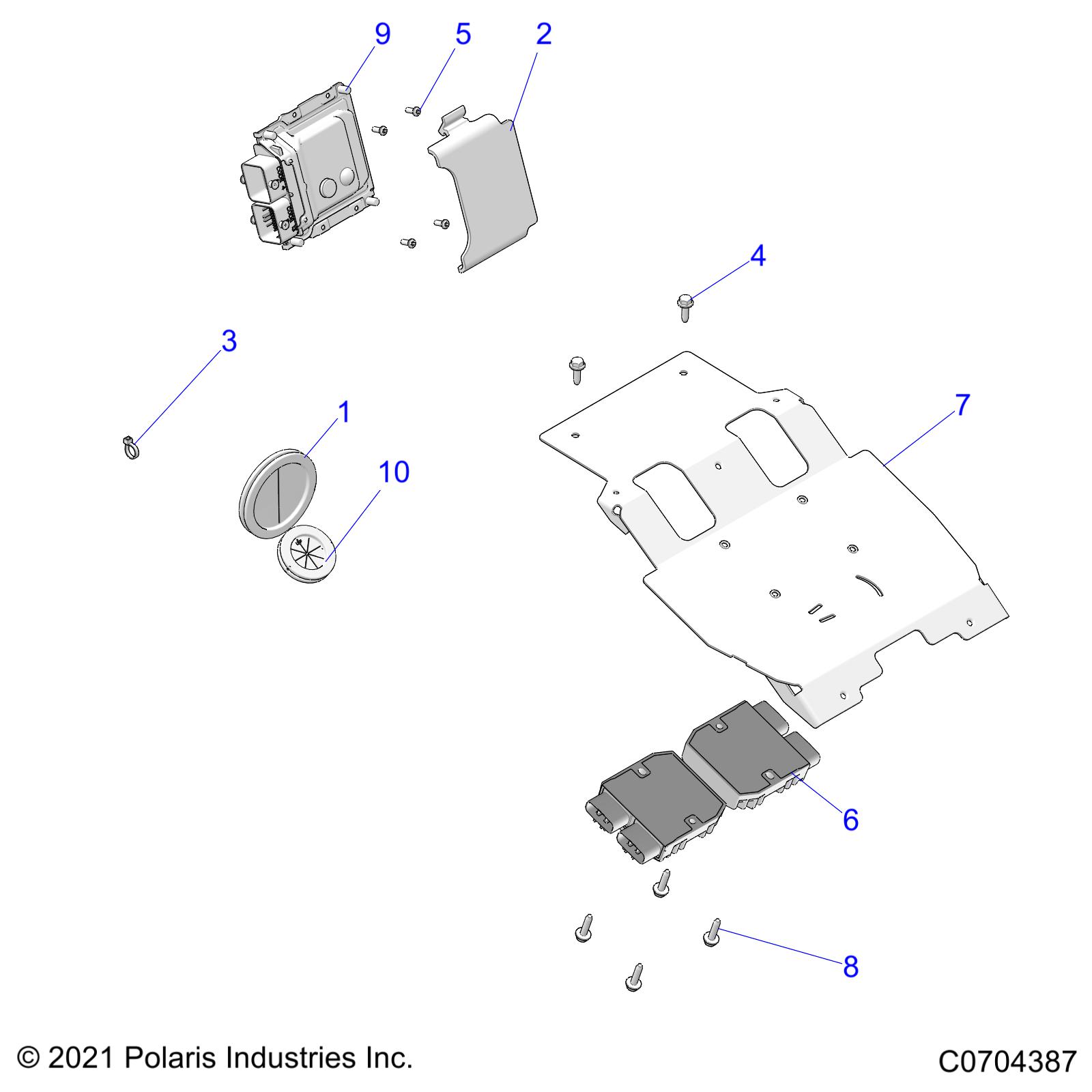 Part Number : 5267669-329 BRKT-MOUNT REGULATOR ECOAT