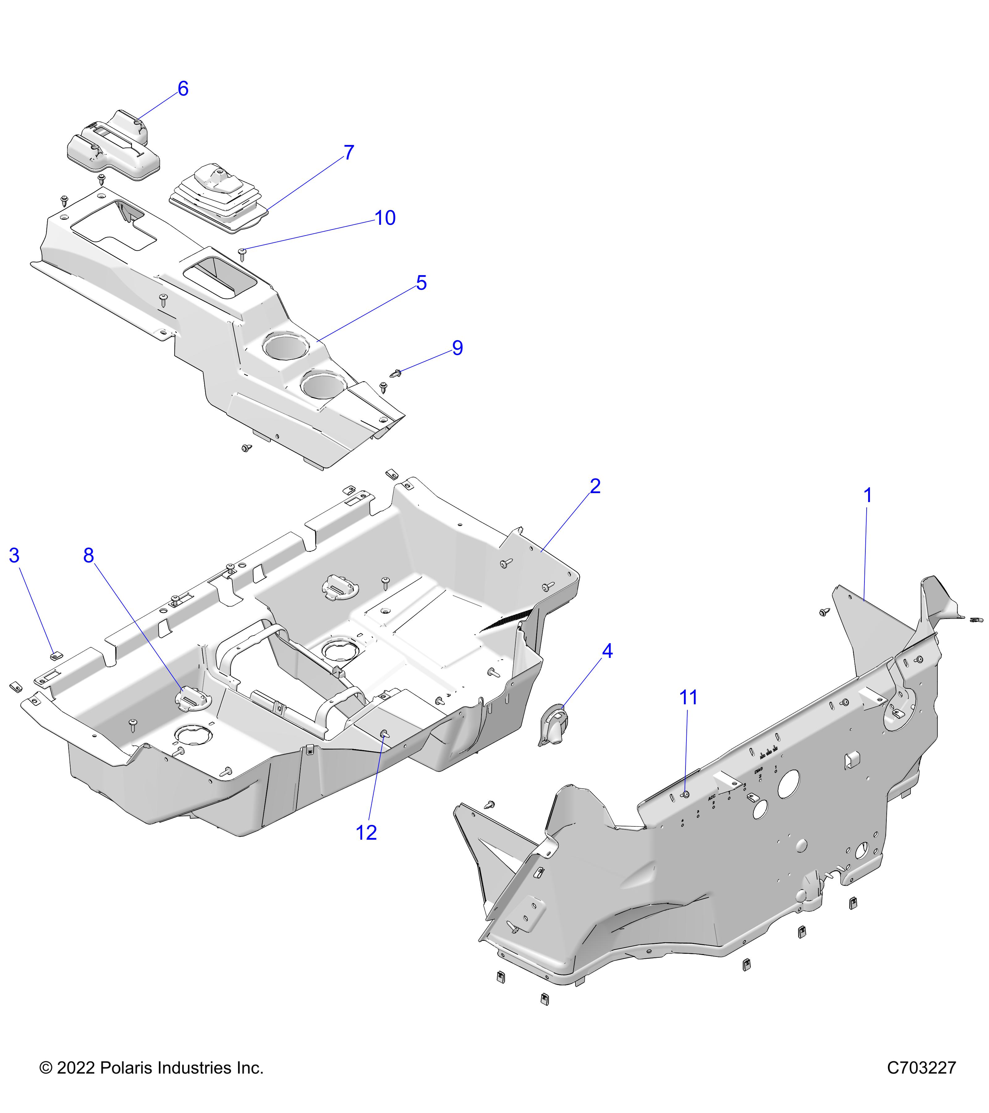 Part Number : 5814066 COVER-SEATBELT PARKBRAKE EPDM