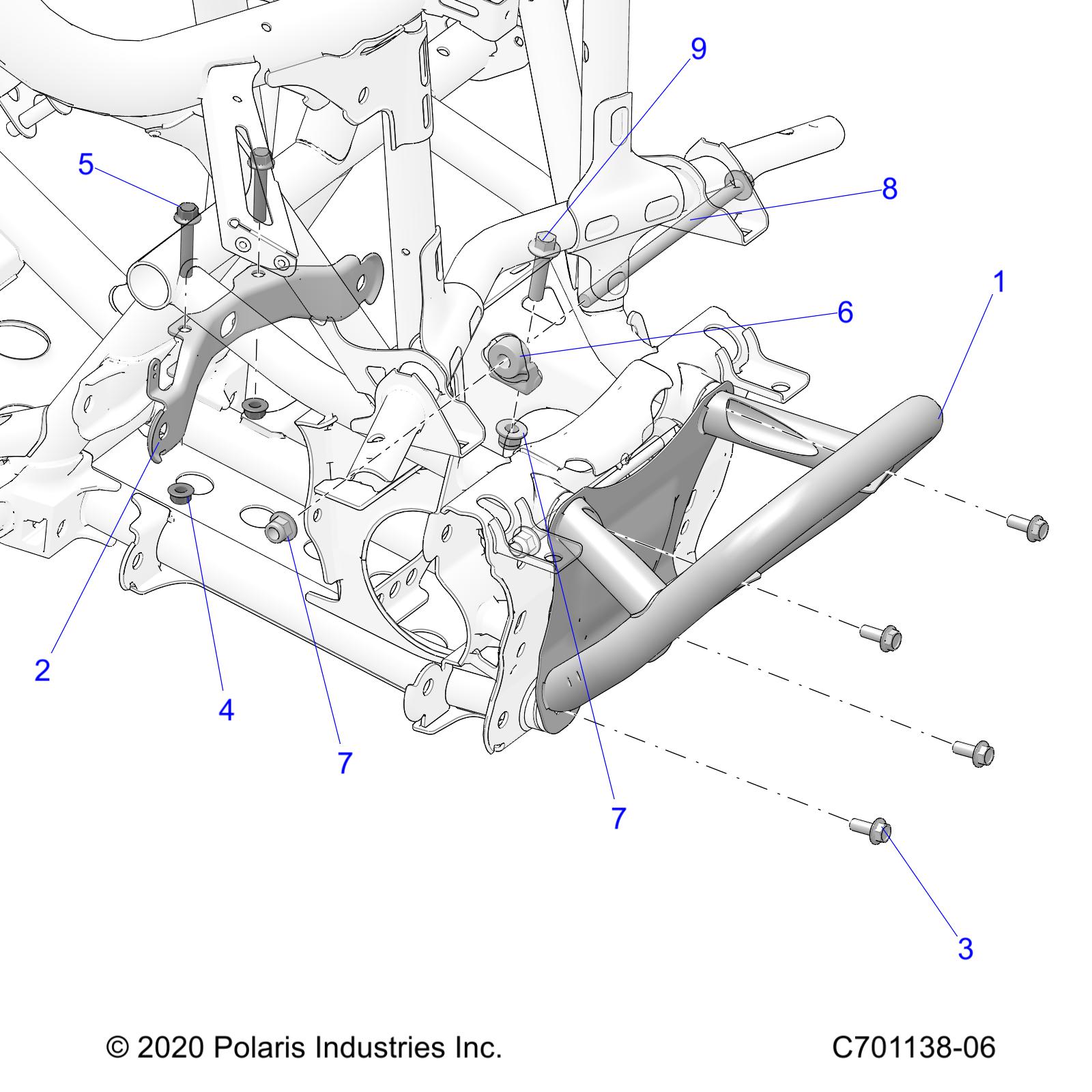 Part Number : 1025030-293 WELD-FRT BUMPER INDY RED